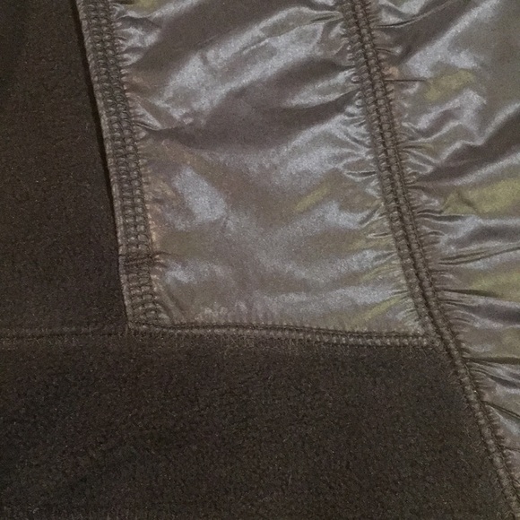 Tek Gear Fleece Quilted Hybrid Zip Sport Jacket M - Picture 7 of 11